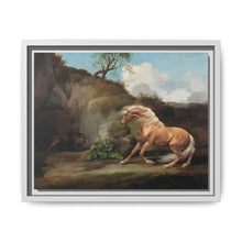 Horse Frightened by a Lion (1762–1768) by George Stubbs - NOMADEN ART GALLERY
