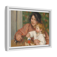 El niño con juguetes de Pierre-Auguste Renoir, Gabrielle y el hijo del artista, Jean (1895-1896) 