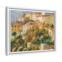 Casas en una colina (Groupe de maisons sur un coteau) de Pierre Auguste Renoir 