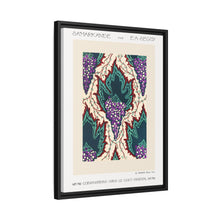Estampado de pochoir Art Nouveau con estampado de uvas en estilo oriental. Original de nuestra propia edición de 1914 de Samarkande.