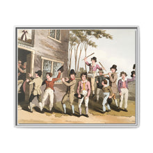 Illustration of riding the stang from The Costume of Yorkshire (1814) by George Walker - NOMADEN ART GALLERY