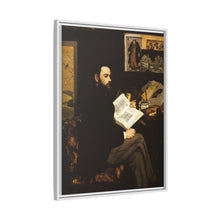 Retrato de Émile Zola (1868) de Edouard Manet 