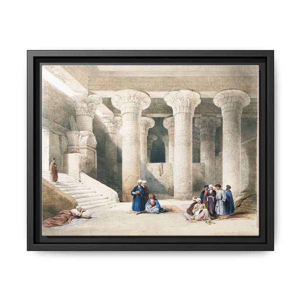Temple of Egyptian illustration by David Roberts (1796–1864) - NOMADEN ART GALLERY