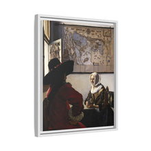 Johannes Vermeer’s Officer and Laughing Girl (ca. 1657)