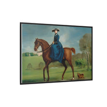 The Countess of Coningsby in the Costume of the Charlton Hunt (1760) by George Stubbs