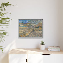 Vincent van Gogh's The Landscape at Saint-Rémy (Enclosed Field with Peasant) - NOMADEN ART GALLERY