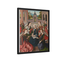 The Virgin and Child with Four Holy Virgins (c. 1495 - c. 1500) by Master of the Virgo inter Virgines