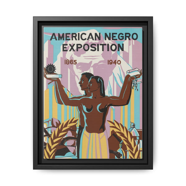Poster for the American Negro Exposition in Chicago (1940) illustration by Robert Savon Pious. - NOMADEN ART GALLERY