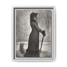 Georges Seurat's Woman Strolling (1884) - NOMADEN ART GALLERY