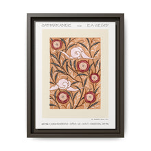 Art Nouveau Flower pattern stencil print in oriental style - NOMADEN ART GALLERY