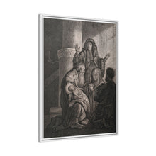 Simeon recognises the infant Jesus as saviour. Etching by C.W. Weisbrod after Rembrandt, 1627-8.
