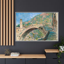 Claude Monet's Bridge at Dolceacqua (1884) - NOMADEN ART GALLERY