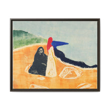 Two Women on the Shore (1898) by Edvard Munch - NOMADEN ART GALLERY