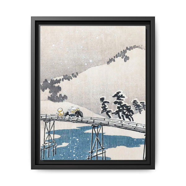 Snowy landscape with Mount Fuji (1900–1910) by Ohara Koson