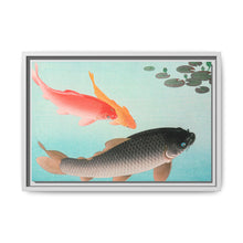 Carpa común y dorada (1935) de Ohara Koson