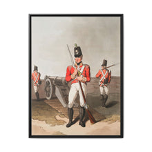 Illustration of East York militia from The Costume of Yorkshire (1814) by George Walker - NOMADEN ART GALLERY