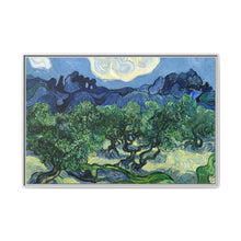 Vincent van Gogh's Olive Trees with the Alpilles in the Background (1889) - NOMADEN ART GALLERY