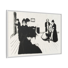 Death in the Sickroom (1896) by Edvard Munch - NOMADEN ART GALLERY
