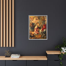 The martyrdom of Saint Apollonia. Oil painting after Jacob Jordaens.