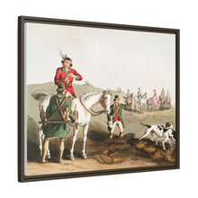 Illustration of hawking from The Costume of Yorkshire (1814) by George Walker