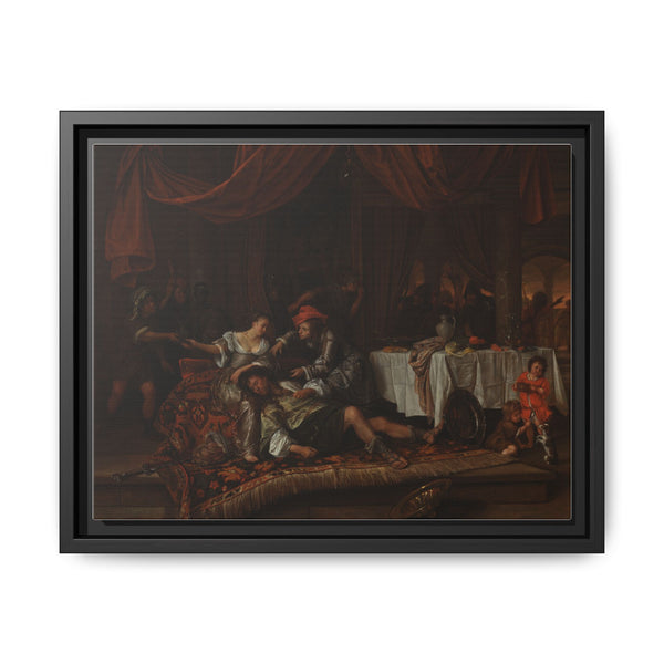 Samson and Delilah by Jan Havicksz Steen - NOMADEN ART GALLERY