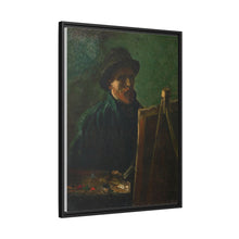 Vincent van Gogh's Self-Portrait with Dark Felt Hat at the Easel (1886) - NOMADEN ART GALLERY