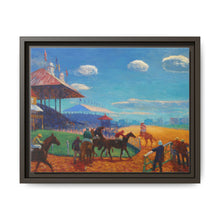 Race Track (1908–1909) vintage painting by William James Glackens - NOMADEN ART GALLERY
