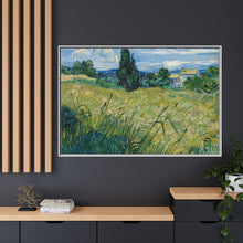 Vincent van Gogh's Green Wheat Field with Cypress (1889) - NOMADEN ART GALLERY