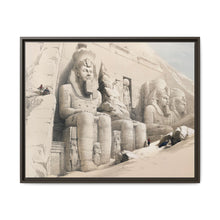 The Great Temple of Aboo Simble Nubia illustration by David Roberts (1796–1864) - NOMADEN ART GALLERY