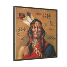 Indian chief portrait illustration
