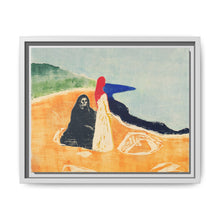 Two Women on the Shore (1898) by Edvard Munch - NOMADEN ART GALLERY