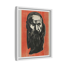Head of an Old Man with Beard (1902) by Edvard Munch - NOMADEN ART GALLERY