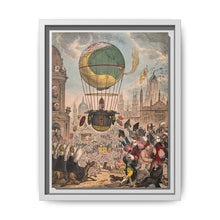 William Wyndham Grenville, Baron Grenville, dispensing Roman Catholic tracts from a balloon to the people of Oxford - NOMADEN ART GALLERY