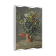 Flores en un jarrón (c. 1866), cuadro de alta resolución de Pierre-Auguste Renoir 