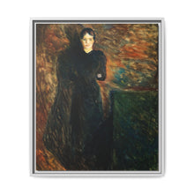Lady in Black by Edvard Munch - NOMADEN ART GALLERY