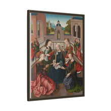 The Virgin and Child with Four Holy Virgins (c. 1495 - c. 1500) by Master of the Virgo inter Virgines