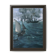 The Battle of the Kearsarge and the Alabama by Édouard Manet - NOMADEN ART GALLERY