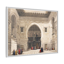 Interior of the mosque of the Sultan the Ghoree illustration by David Roberts (1796–1864)