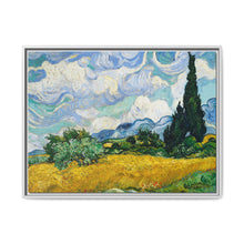 Vincent Van Gogh's Wheat Field with Cypresses (1889). Famous painting, original from the MET Museum - NOMADEN ART GALLERY