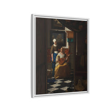 The Love Letter (ca. 1669 –1670) by Johannes Vermeer