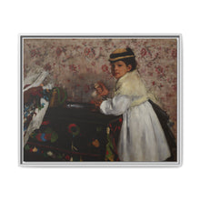 Edgar Degas's Portrait of Mlle Hortense Valpinçon (c. 1871) - NOMADEN ART GALLERY