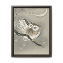 Long-eared owl in ginkgo (1900 - 1930) by Ohara Koson