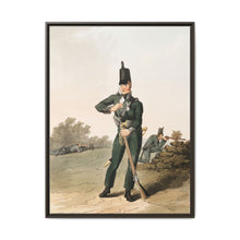 Illustration of North York militia from The Costume of Yorkshire (1814) by George Walker - NOMADEN ART GALLERY