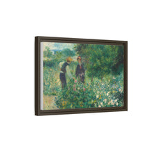 Recogiendo flores (1875) de Pierre-Auguste Renoir 