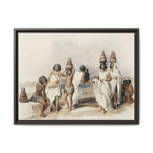 Nubian women at Kortie on the Nile illustration by David Roberts (1796–1864) - NOMADEN ART GALLERY