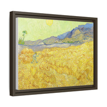 Van Gogh's Wheatfield with a reaper (1889) - NOMADEN ART GALLERY