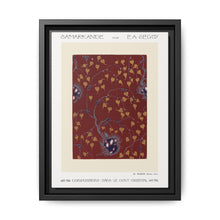 Art Nouveau Flower pattern pochoir print in oriental style. Original from our own 1914 edition of Samarkande - NOMADEN ART GALLERY