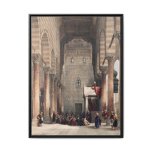 Interior of the mosque of the Metwalys (Metwalis) illustration by David Roberts (1796–1864) - NOMADEN ART GALLERY