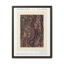 Art Deco Flower pattern pochoir print in oriental style - NOMADEN ART GALLERY
