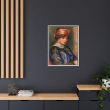 Junge Frau in Blau, Büste (Jeune femme en corsage bleu, buste) (1911) von Pierre-Auguste Renoir